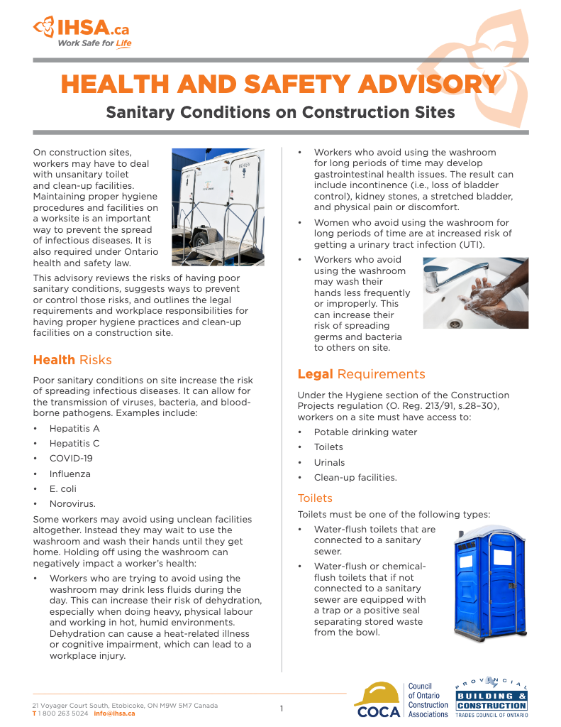 IHSA-HS-Advisory-Sanitary-Conditions-on-Con.-Sites-Jan-2023